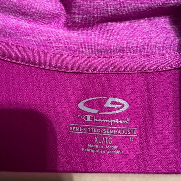 CHAMPION PULLOVER SPORTS TOP SZ XL PINK - Picture 3 of 5